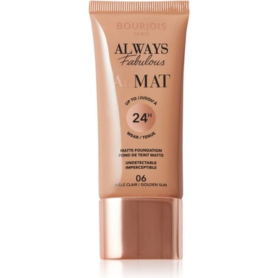 Bourjois Air Mat матиращ фон дьо тен цвят 06 Golden Sun 30ml
