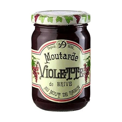 Bosfood Fialová hořčice, Moutarde Violette 200g