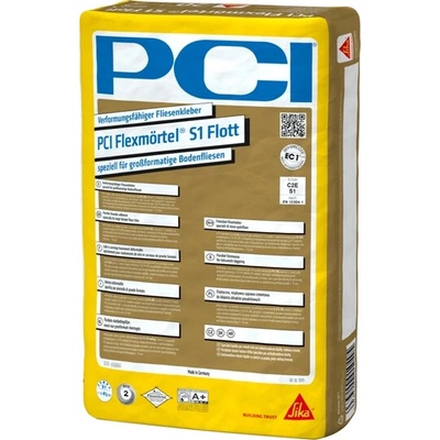 PCI Flexmörtel S1 Flott Flexibilné lepidlo pre veľkoformátové dlažby C2E S1 20 kg