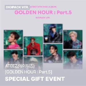 Daniel Shopping s. r. o Ateez: Golden Hour: Part. 5 (Digipack Version With Apple Music Benefit) - CD (095100)