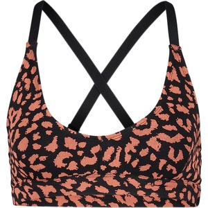 DEDICATED Дамско ежедневно термо бельо DEDICATED Women's Soft Bra Junsele Everyday base layer - Leopard Terracotta Red (114-2375-0312)