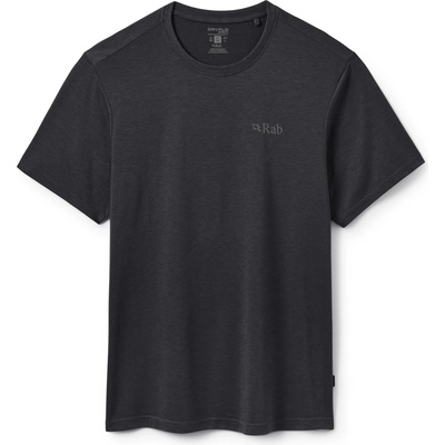Rab Мъжка спортна тениска Rab Crimp Logo Tee Sport shirt - Beluga (216-7515-0113)