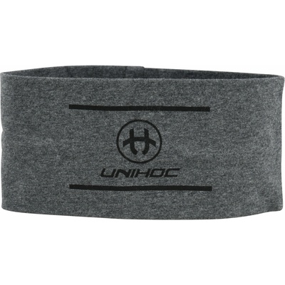 Unihoc headband ALLSTAR wide dark grey tmavo šedá