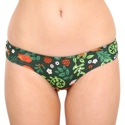 Veselé dámske brazílske nohavičky Lesné zvieratká D W UN BL C C 1366