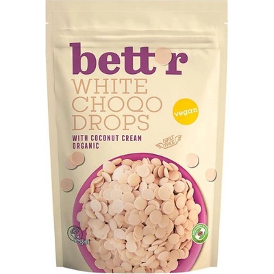 Bett´r Bio Pecičky čokoládové bílé veganské 200 g