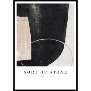Malerifabrikken Картина 52x72 cm Sort Of Stone - Malerifabrikken (971-2334-50070-BL1)