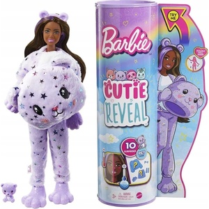 Mattel Кукла, Mattel, Barbie Cutie Reveal, костюм Teddy Bear (HJL57)