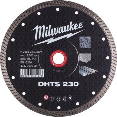 Milwaukee Diamantový rozbrušovací kotouč 230 mm MI4932399550