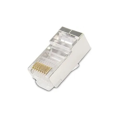 VCOM конектори UTP connectors Cat6 STP/Shielded/RJ45 - 20pcs pack - NM026-20pcs (NM026-20pcs)