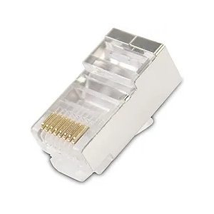 VCOM конектори UTP connectors Cat6 STP/Shielded/RJ45 - 20pcs pack - NM026-20pcs (NM026-20pcs) - dig