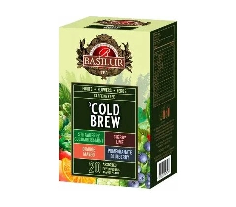 BASILUR Cold Brew Assorted 20 x 2 g