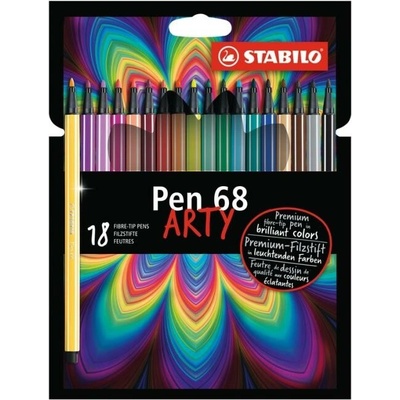 Stabilo Pen 68 Arty 18 ks sada