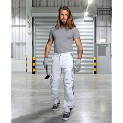 Ardon H6487 URBAN kalhoty do pasu bílé