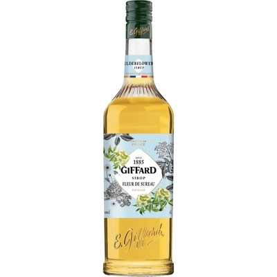 Giffard Elderflower, bezinkový sirup, 1 l