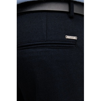 GUESS Панталон с вълна Guess MYRON в тъмносиньо със стандартна кройка M5BB82 WJ010 (M5BB82.WJ010)