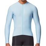 VAN RYSEL Фланелка с дълъг ръкав за колоездене Van rysel Jersey RCR Long Sleeve Mid Season Cycling jersey - Dreamy Blue - размер XL (056-4204-0114)