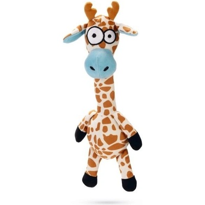 Beeztees žirafa Zwiep 35 cm bílá hnědá