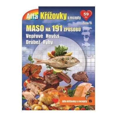 Křížovky s recepty 15 - Maso na 191 způsobů