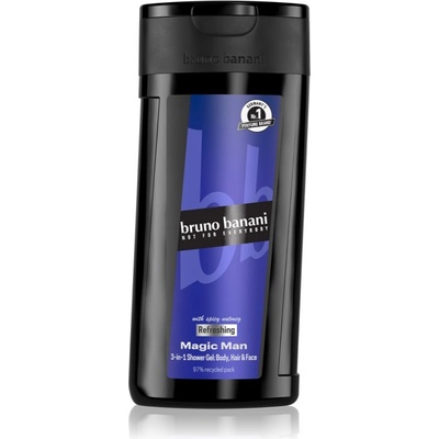 bruno banani Magic Man освежаващ душ гел 3 в 1 за мъже 250ml