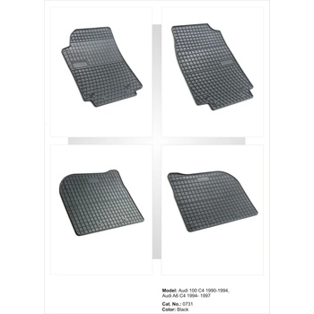 Image 1 of FroGum Гумени стелки за Audi 100 (1990-1994) / A6 C4 (1994-1997), марка Frogum (0731)