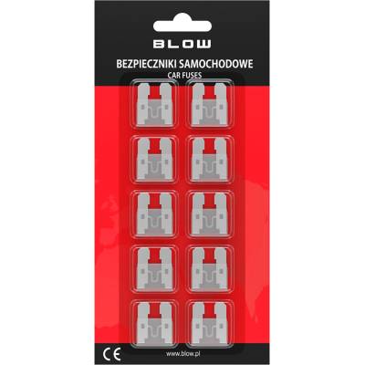 BLOW Ploché autopoistky 25 A, 10 ks 50-421-