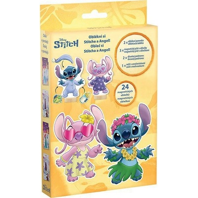 Jiri Models magnetické oblékání s omalovánkou lilo stitch