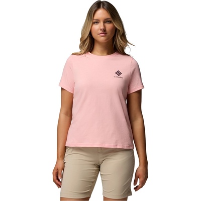 Columbia Тениска Columbia Women's Short Sleeve Performance T-Shirt - Pink