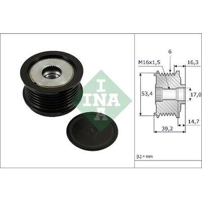 Předstihová spojka Schaeffler INA 535 0236 10 (535023610)