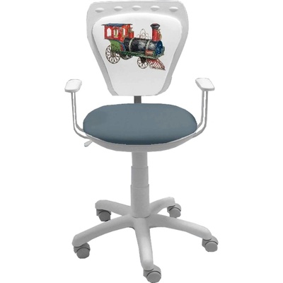 Furnit Детски стол Ministyle White Train