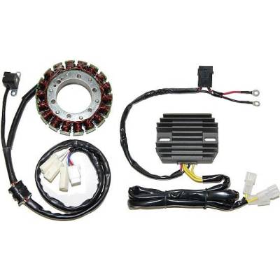 ELECTROSPORT vinutí alternátoru (stator) s regulátorem YAMAHA YXR 450 RHINO (05-10), YXR 660 RHINO (04-07) HIGH POWER (ESG433/ESR449)
