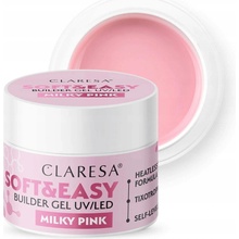 Claresa podkladový stavební gel milky pink 45 ml