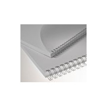 Kovové hřbety RENZ ( 3/1" ) 12,7mm stříbrné (LAMRM34DR12AG100)