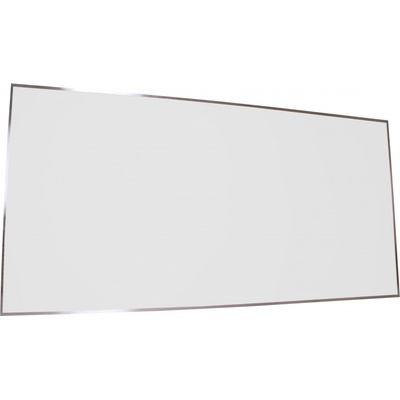 VYLEN s.r.o. Pěnová nástěnka s hliníkovým rámem 200 x 100 cm Bílá 00, 2000 mm x1000 mm