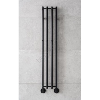 P.M.H. P. M. H. MO1B-RK - Електрическа сушилня за кърпи MONA 93W/230V 153, 3 cm IP44 черна (PM0021)