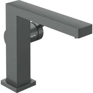 Hansgrohe Tecturis E - Смесител за умивалник, CoolStart, EcoSmart+, матиран черен хром 73021340 (73021340)