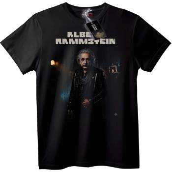 NOONEBRAND Тениска Albe Rammstein - 2XL, White