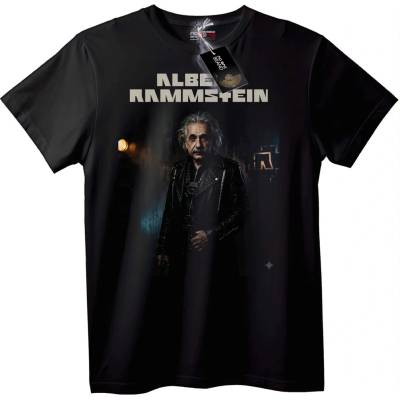NOONEBRAND Тениска Albe Rammstein - 2XL, White