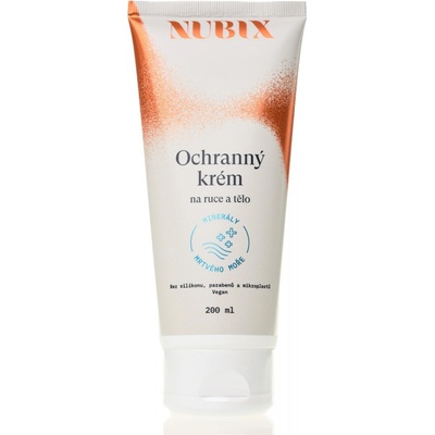 NUBIX Ochranný krém na ruce a tělo bez silikonu 200 ml
