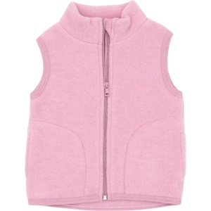 Engel Детски вълнен елек Engel Kid's Vest Merino vest - Rosenholz Melange - размер 116 (EU) (703-5185-0112)