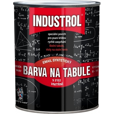 Barvy A Laky Hostivař Industrol S2122 barva na tabule 0,6L černá 0199