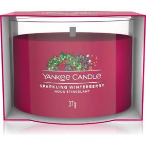 Yankee Candle Sparkling Winterberry вотивна свещ 37 гр