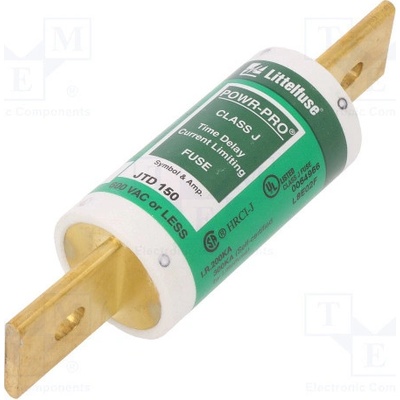 LITTELFUSE JTD150 Pojistka: tavná; zpožděná; 150A; 600VAC; 500VDC; průmyslová; JTD