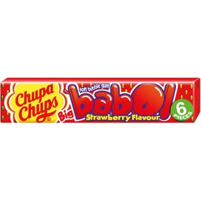 Chupa Chups Big Babol Strawberry 28 g