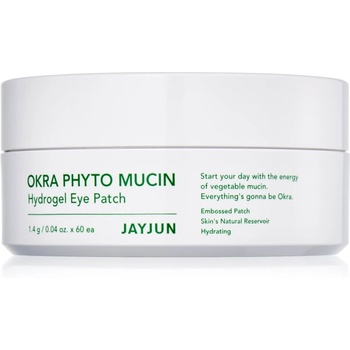 Image 1 of Jayjun Okra Phyto Mucin хидрогелова маска за зоната около очите 60 бр