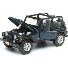 Maisto Jeep Wrangler Rubicon modrá 1:27