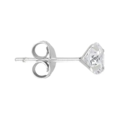 Olivie stříbrná náušnice ZORA 8743