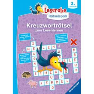 Ravensburger Leserabe Rätselspaß - Kreuzworträtsel zum Lesenlernen - 2. Lesestufe | Anne Karen Rasch, Heribert Schulmeyer (ISBN: 9783473489893)