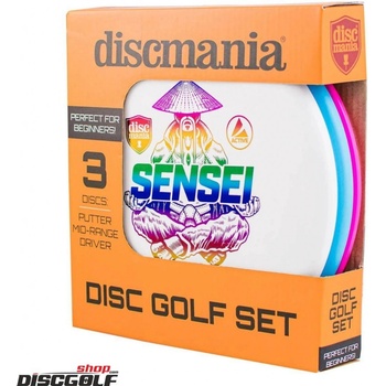 Discmania Active Soft sada (putter, midrange, driver)