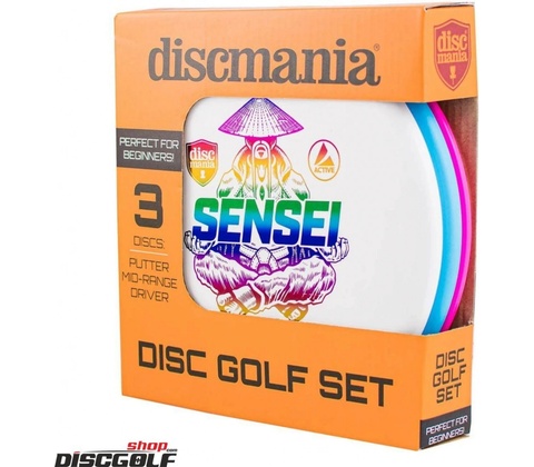 Discmania Active Soft sada (putter, midrange, driver)
