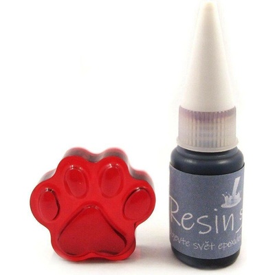 Pentart Alkoholové barvivo do pryskyřice Dye Solution červené 10 ml